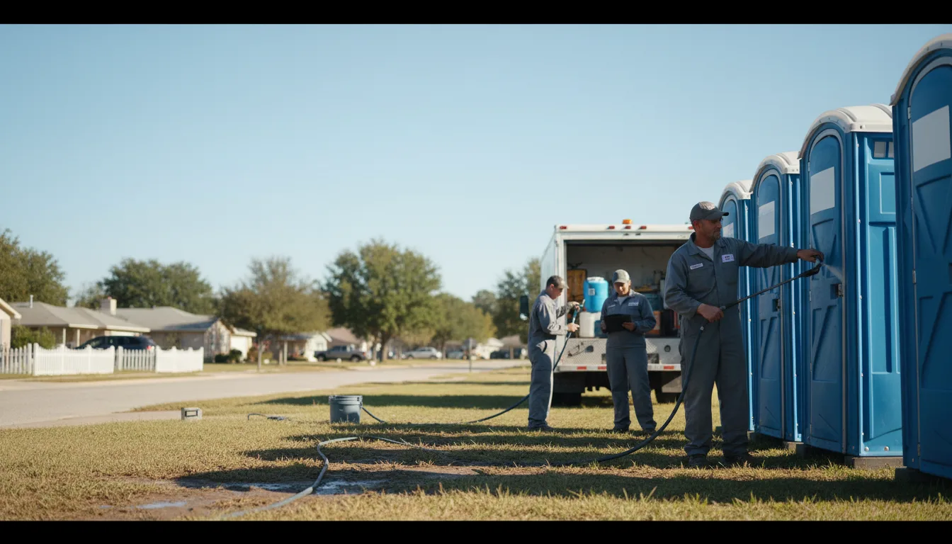 Long-Term Portable Toilet Rental in Valparaiso, FL near me